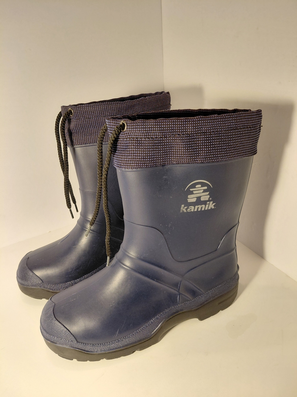 Kamik Kids' Navy Waterproof Winter Boots